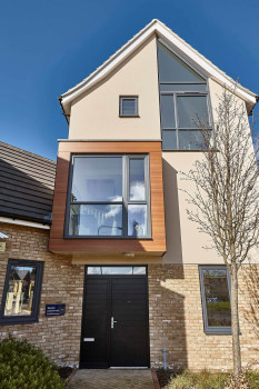 CPR1968 Solar Windows installed REHAU TOTAL70 tilt and turn windows and REHAU GENEO French doors in the Crest Nicholson Rosewood development in Colchester 4