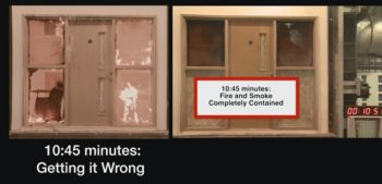 Fire Resistant Video Image at 10.45