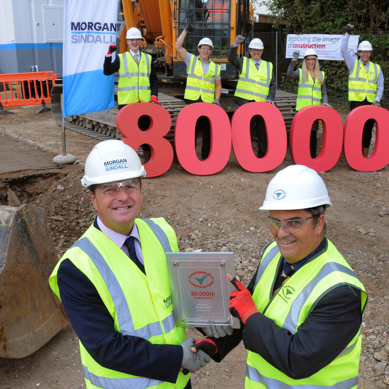 MORGAN SINDALL SEALS THE DEAL TO BECOME THE 80,000TH CONSIDERATE ...